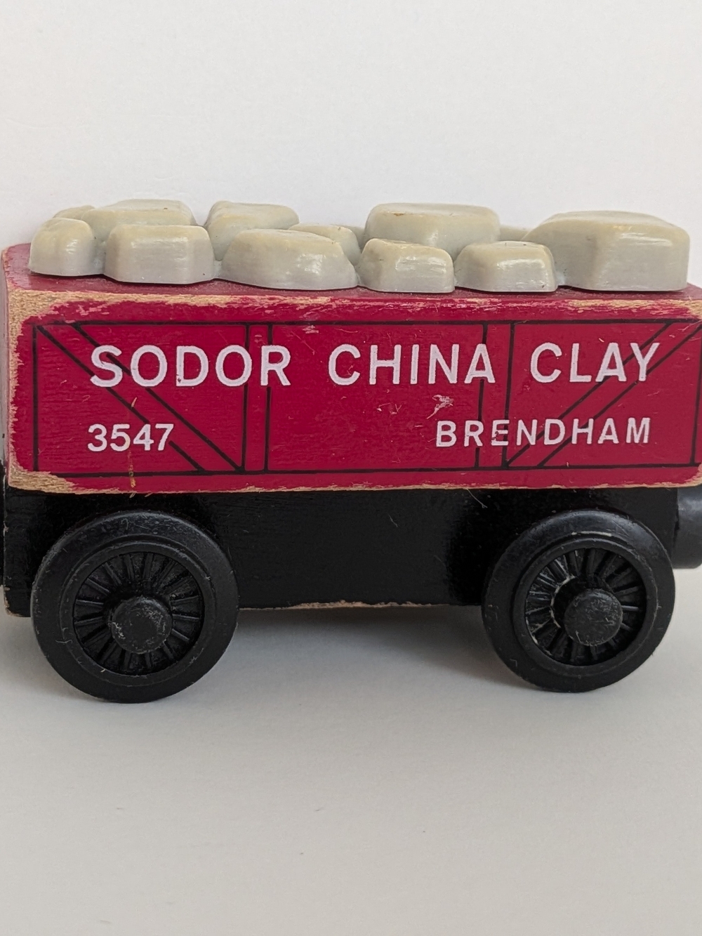 Sodor Red China Clay Car Thomas Wooden Train
